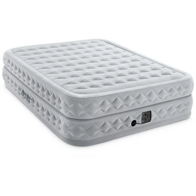 Intex Luftbett Deluxe Supreme Air-Flow 203 x 152 x 51 cm Gästebett incl. Pumpe - Bild 1 von 4