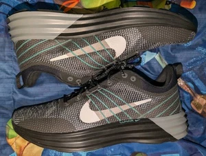 Nike Lunar Roam Premium Black Grey Aurora Green HV2523-002 Men's Size 11 NWOB - Picture 1 of 10