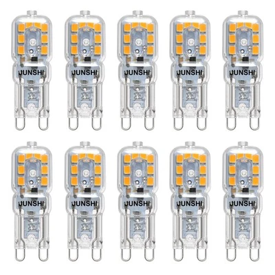 G9 LED Bulb 2.5W,25W G9 Halogen Bulbs Equivalent,3000K Warm White,AC110-130V ... - Image 1 of 4