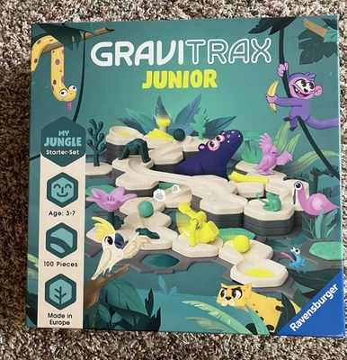 Ravensburger GraviTrax Junior Starter Set My Jungle Marble Coaster - Image 1 of 4
