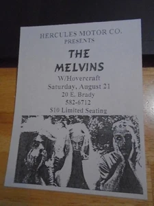 SELTEN Melvins Hovercraft 1999 KONZERTFLIEGER Eddie Vedder Ex Frau Fantomas OK! - Bild 1 von 1