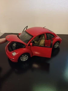 1/18 USED VW NEW BEETLE RED GATE NO BOX - Picture 1 of 9