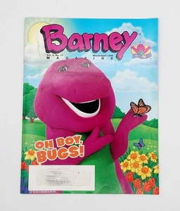 Barney Magazine March/April 1999 Oh Boy, Bugs! Rare - Foto 1 di 12