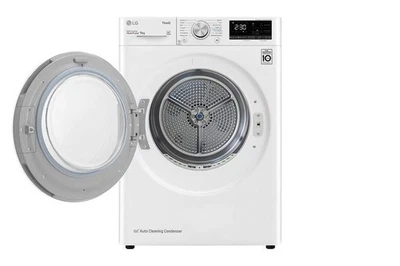LG RH90V9AVHN asciugatrice Libera installazione Caricamento frontale 9 kg Bianco - Immagine 1 di 4