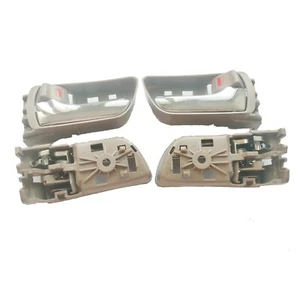 For Toyota Sienna Inside Chrome Beige Front Rear Left Right Door Handle 04-10 - Picture 1 of 3