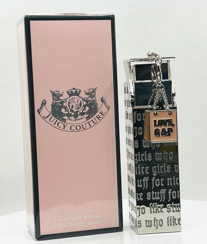Juicy Couture (Love G&P Charm) Eau De Parfum-1 oz (NUEVO EN CAJA) Foto 1 de 4