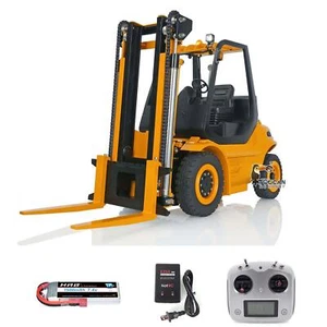LESU Painted Assembled Hydraulic RC RTR Forklift Truck 1/14 Transfer Car Sound - Picture 1 of 12