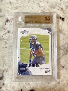 2010 Score #345 Golden Tate BGS 9.5 Rookie Card Seahawks - Picture 1 of 2