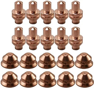 020220 Plasma Electrode Short Tip 120219 0.8mm 25A Fit Max 20 PAC110 Torch 20pcs - Picture 1 of 5