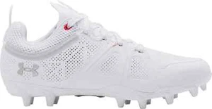 Under Armour UA Glory MC Women's Lacrosse Cleats 3024280-103 MSRP $100 - Picture 1 of 4