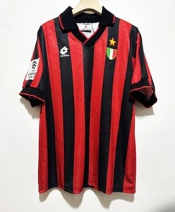 TRIKOT MILAN 92 93 FUSSBALL TRIKOT SHIRT VINTAGE JERSEY LOT - Bild 1 von 3