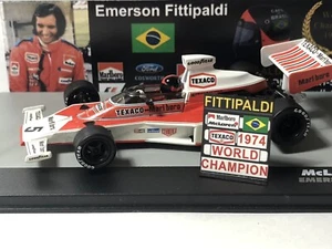 Pitboard 1:43 (Pizarra F1) / Emerson Fittipaldi (McLaren) 1974 / World Champion - Picture 1 of 5