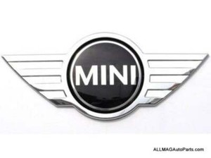 Mini Cooper Base Front Hood Emblem New OEM 51147026184 02-08 R50 R52