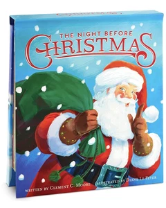 2019 THE NIGHT BEFORE CHRISTMAS Pop-Up Light-Up Recordable Storybook by Hallmark