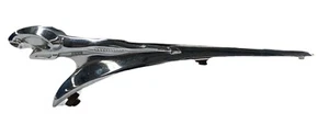 DODGE ROYAL RAM V8 COUPE SEDAN BONNET HOOD ORNAMENT 1954 SECOND-HAND GENUINE - Picture 1 of 4