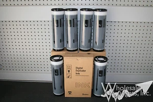 6 tintas negras compatibles con Riso S-4254 S-8113 para Risograph EZ MZ RZ S8113 - Imagen 1 de 6