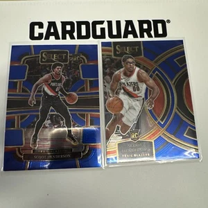 Scoot Henderson Select 2 Card Rookie Lot 2023-24 Concourse & Premier - Bild 1 von 4