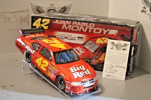 2008 Juan Pablo Montoya Big Red COT 1/24 Action NASCAR Diecast Autographed - Picture 1 of 2