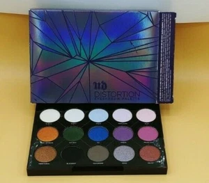 Paleta de sombras de ojos distorsionadas Urban Decay edición limitada 100% auténticas - Imagen 1 de 3