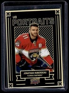 2022-23 UD Portraits Jonathan Huberdeau Florida Panthers #P-11