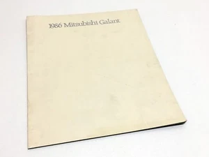 Prospekt Mitsubishi Galant 1986 - Bild 1 von 1