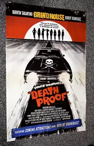 DEATH PROOF / PLANET TERROR Gerahmt 32x22" KINO Film Promo ART Magazin Poster - Bild 1 von 2