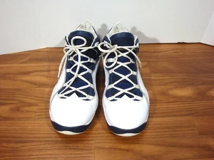 2008 Nike Air Jordan OLYMPIA OLYMPIC WHITE METALLIC SILVER GOLD NAVY BLUE NEW 13 - Picture 1 of 6