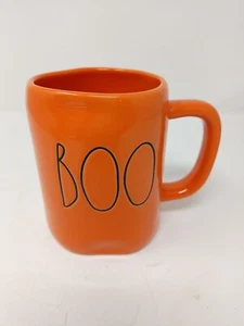 RAE DUNN HTF Halloween "BOO" Orange Mug By Magenta Artisan Collection NEW - Picture 1 of 1