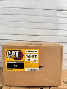 COMPRESOR DE AIRE ACONDICIONADO CATERPILLAR 320-1291 GENUINO / NUEVO SELLADO - ENVÍO GRATUITO - Imagen 1 de 3