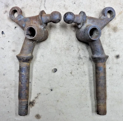 Par original de perchas de resorte delanteras Ford modelo A 1928 1931 1929 1930  Foto 1 de 4