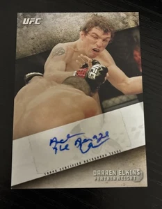 2015 Topps UFC Knockout - Autógrafo Darren Elkins #KOA-DE MMA - Imagen 1 de 2
