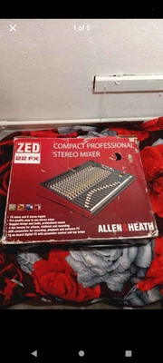 Allen & Heath ZED-22FX 22-Channel Recording Mixer - Image 1 of 4