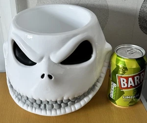 PESADILLA ANTES DE NAVIDAD CUENCO JACK SKELLINGTON HEAD DISNEY HALLOWEEN NUEVO - Imagen 1 de 12