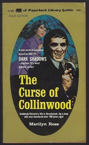 Curse of Collinwood Marilyn Ross Dark Shadows #5 1968 1st Vintage Gothic Mystery - Foto 1 di 1