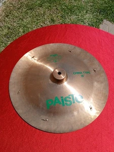 Paiste 505 China Type Cymbal W/Sizzle Rivets 16" - Picture 1 of 20