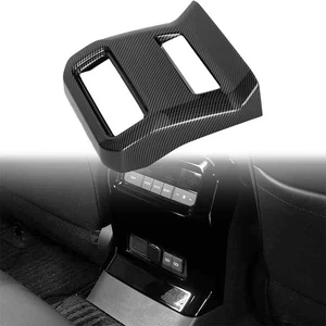 Cubierta de ventilación de aire trasera de fibra de carbono reposabrazos para Toyota Land Cruiser 250 24-25 - Imagen 1 de 6
