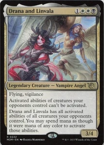 Drana and Linvala R March of the Machine 222 LP-NM MTG - Picture 1 of 1