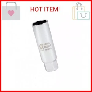 Sunex 884504 3/8" Drive Thin Wall 16mm Spark Plug Socket CR-MO New Free Shipping - Picture 1 of 1