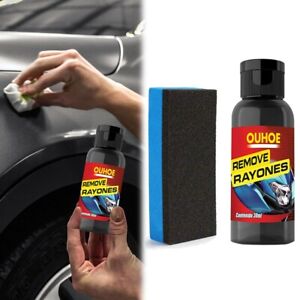 30ML Car Scratch Remover Repair Compound Polishing Care Wax Set + Sponge