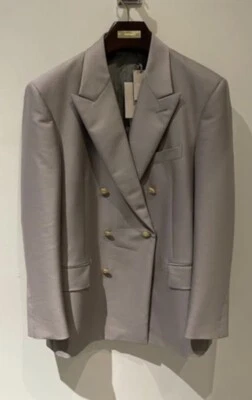 Chaqueta Blazer Tom Ford Cooper Doble Pecho Gris - Nueva con Etiquetas - Precio de venta sugerido por el fabricante $5,150 USD + Impuestos 54R Foto 1 de 2