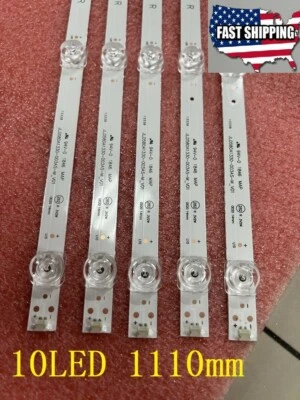 Kit LED Strips FOR SHARP LC-58Q7330U Hisense 58R6E 58H6550E JL-D580A1330-365AS-M Foto 1 de 4