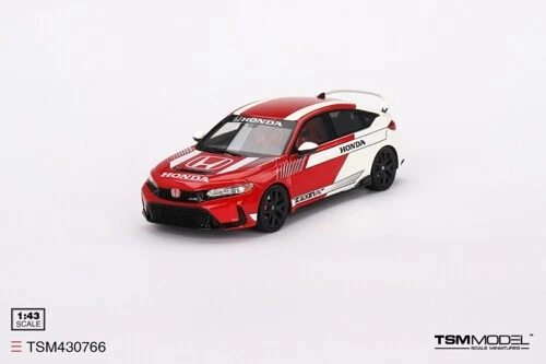 1/43 HONDA CIVIC TIPO R NO.1 2023 COCHE DE RITMO ROJO TSM430766 Foto 1 de 1