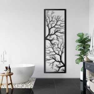Tree Branch Metal Wall Decor for Home and Outside - Wall-Mounted Wall Art Decor - Picture 1 of 3