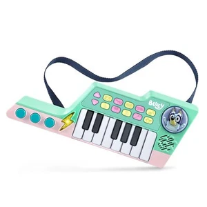Bluey Keytar Musical Instrument Toy with Melodies and Sound Effects for Kids - Picture 1 of 9