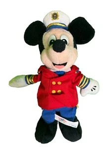 Vintage Disney Cruise Line Mickey Mouse 13 Zoll Plüschtier Stofftier - Bild 1 von 3