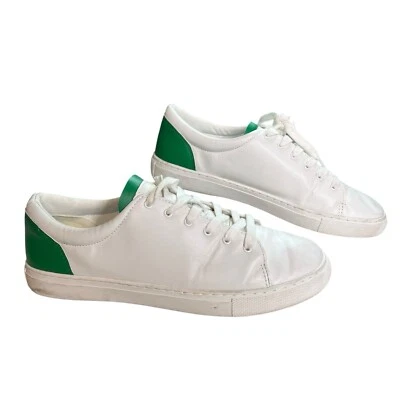 J. Crew Sneakers Casual Womens Size 11 Tennis Shoes White St Patrick’s Day Comfy - Image 1 of 4