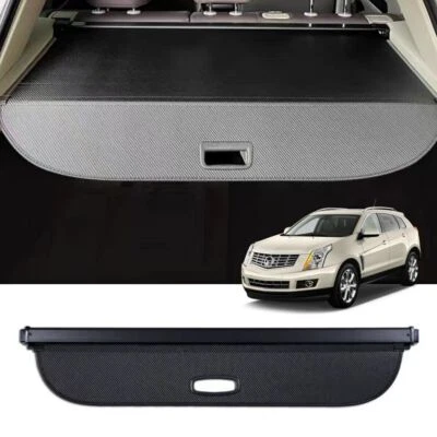 1x Cubierta de carga retráctil para Cadillac SRX 2010-2016 maletero pantalla negra Foto 1 de 4