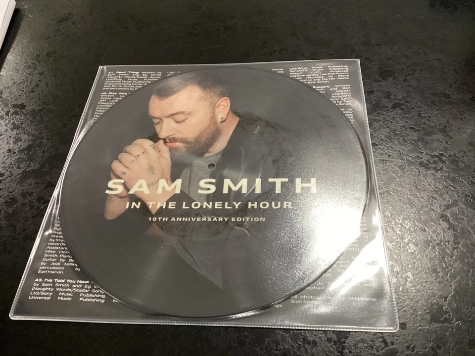 Sam Smith picture disc LP vinyl  record In the Lonely Hour: 10 - Image 1 of 3