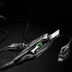 Floveme Daten-Ladekabel Quick Charge Snake Schlangenkopf 2.4A 8Pin iPhone 1m - Bild 1 von 7