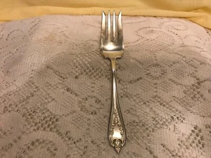 1847 Rogers Bros XS Triple Old Colony Large Serving Fork - Picture 1 of 7
